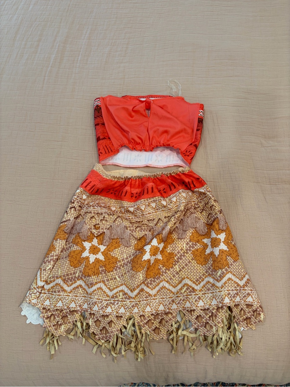 Little girls’ Moana Costume Set with necklace - Picture 2 of 4
